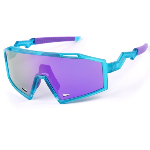 sluneční brýle Pitcha THUNDER turquoise/purple mirrored