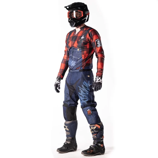 Pitcha REDNECK mx gear set 2025 blue/red