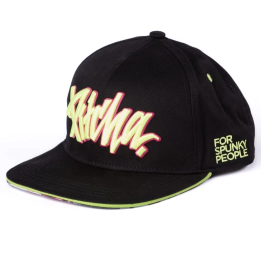 kšiltovka Pitcha FSP snapback hat black/neon