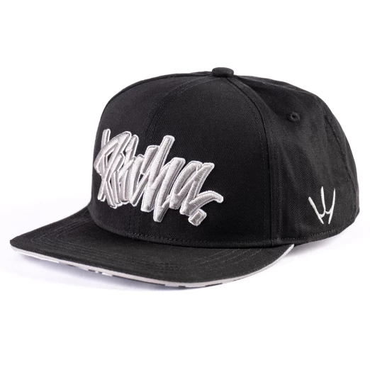 kšiltovka Pitcha LOGO snapback hat black/grey