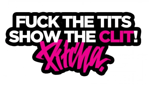 nálepka Pitcha FUCKTITS black