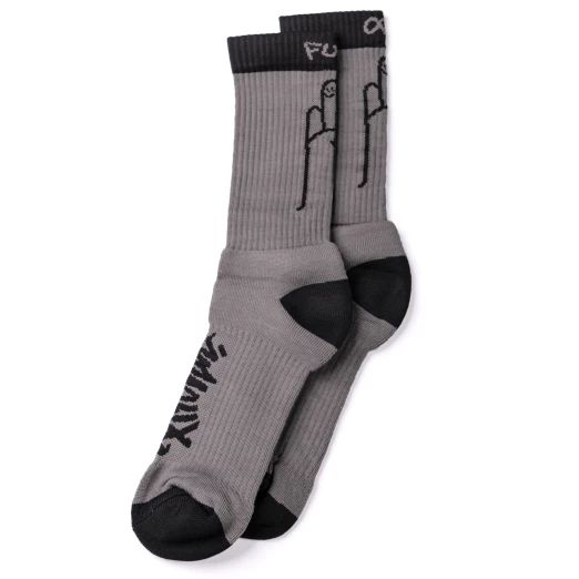 ponožky Pitcha FINGER grey/black