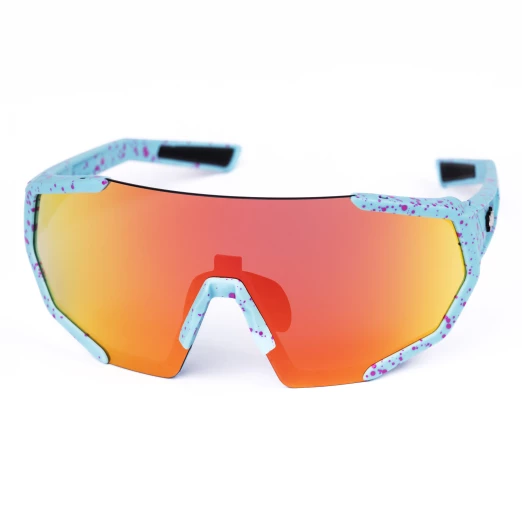 sluneční brýle Pitcha SPACE-R blue spot/red