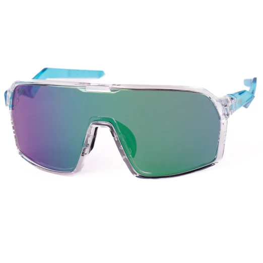 sluneční brýle Pitcha STRIKER transparent/green mirrored