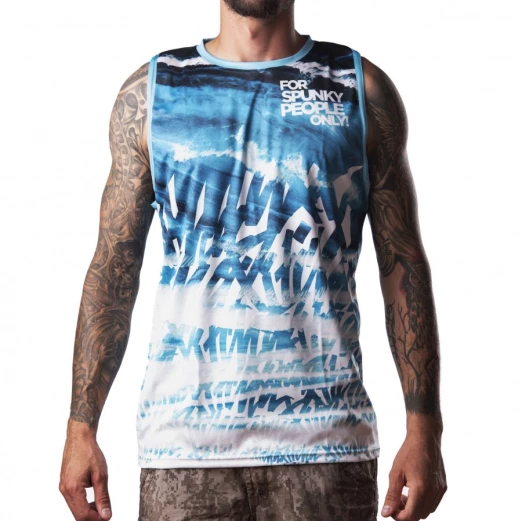 tílko Pitcha WAVER blue