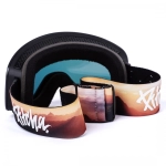 lyžařské brýle Pitcha XC3 sunrise / full revo red