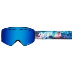 lyžařské brýle Pitcha XC3 aurora2 / full revo blue