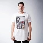 triko Pitcha FLOWER limited tee white