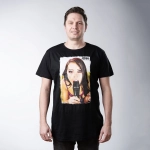 triko Pitcha MICROPHONE limited tee black