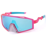 sluneční brýle Pitcha THUNDER pink/ice blue mirrored