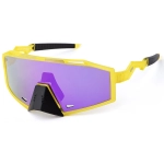 sluneční brýle Pitcha THUNDER yellow/purple mirrored