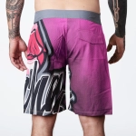 plavky Pitcha LICKER boardshort pink/grey