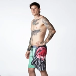 plavky Pitcha LICKER boardshort emerald