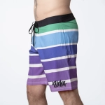 plavky Pitcha STRIPER boardshort blue/purple