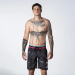 plavky Pitcha 314 boardshort black
