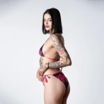 Dámské plavky Pitcha REBEL bikiny black