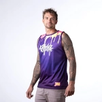 tílko Pitcha NICE DAY tank neon/purple