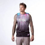 tílko Pitcha NICE DAY tank neon/black
