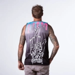 tílko Pitcha NICE DAY tank neon/black