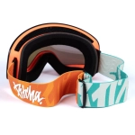 lyžařské brýle Pitcha XC3 duo emerald-orange / full revo green