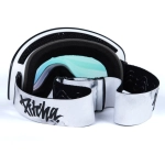 lyžařské brýle Pitcha XC3 smoke white / clear pink mirror