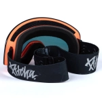 lyžařské brýle Pitcha XC3 smoke black / full revo red