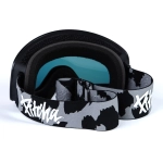 lyžařské brýle Pitcha XC3 cheetah black / full revo red