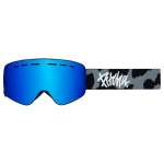 lyžařské brýle Pitcha XC3 cheetah black / full revo blue