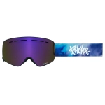 lyžařské brýle Pitcha XC3 aquarel purple / purple mirrored