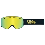 lyžařské brýle Pitcha XC3 black gold / gold mirrored