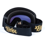 lyžařské brýle Pitcha XC3 black gold / gold mirrored