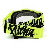 brýle Pitcha FURIOUS fluo/black - red mirrored