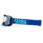brýle Pitcha FURIOUS navy/turquoise - blue mirrored