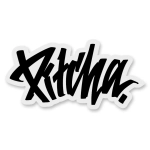 Nálepka Pitcha NEW Sticker 20cm grey
