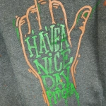 mikina Pitcha NICE DAY - CUSTOM "hand made"