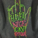 mikina Pitcha NICE DAY - CUSTOM "hand made"
