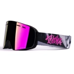 lyžařské brýle Pitcha XC3 porn3 glitter / pink mirrored