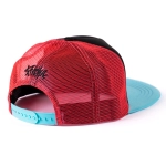 kšiltovka Pitcha NICE DAY trucker snapback turquoise/pink