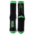 ponožky Pitcha FINGER black/green