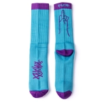 ponožky Pitcha FINGER turquiose/purple