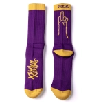 ponožky Pitcha FINGER purple/yellow