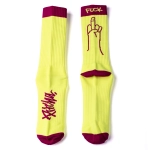 ponožky Pitcha FINGER fluo/pink