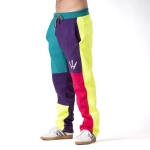 tepláková kalhoty NEONITY fluo mix