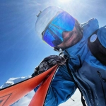 Náhradní sklo Pitcha XC3 magnetic revo blue