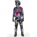 Dres Pitcha FASTER MX black/rainbow