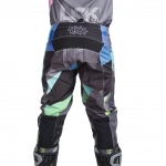 kalhoty Pitcha FASTER pants black/rainbow