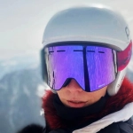 náhradní sklo Pitcha XC3 magnetic revo purple