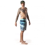 plavky Pitcha SPLITER boardshort blue