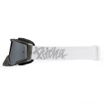 Brýle Pitcha SAVAGE silver/white - silver mirrored