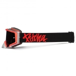 Brýle Pitcha SAVAGE black/red - silver mirrored